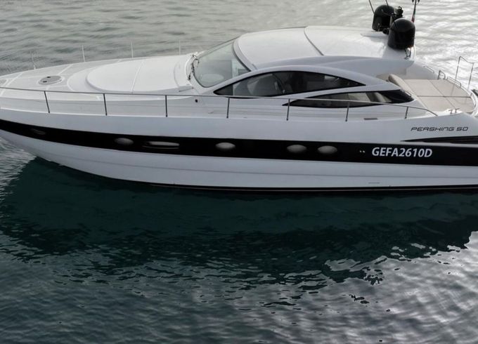 Motorboat Pershing 50 850hp