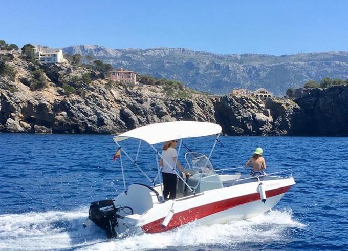 Motorboat Remus 450 15hp