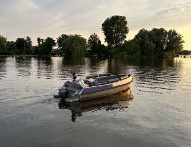Motorboat aluship 500 8hp