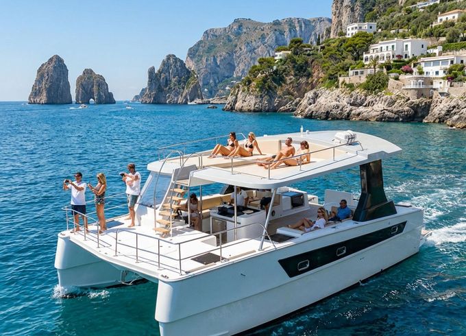 Motorboat SEEBUS SB380 - Terrace Master 300hp