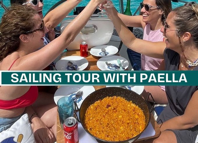 Sailboat Excursion en velero con paella opcional 11m
