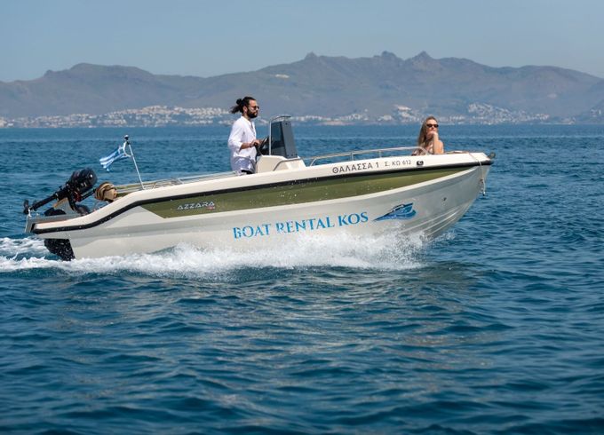 Boat without licence  nireus boats Azzara 49s 30hp