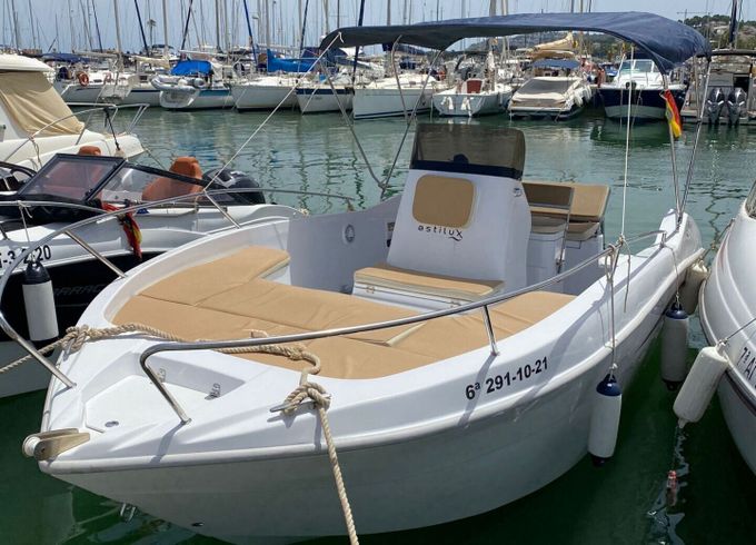 Motorboat ASTILUX AX 600 OPEN 115hp