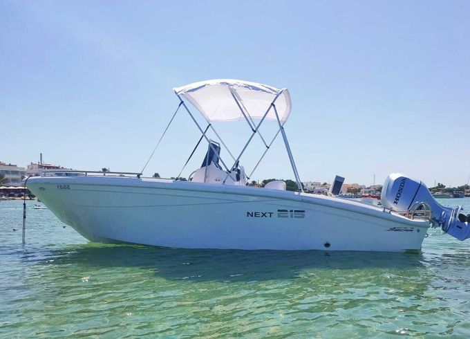Motorboat Gruppo SCAR Next 215 100hp