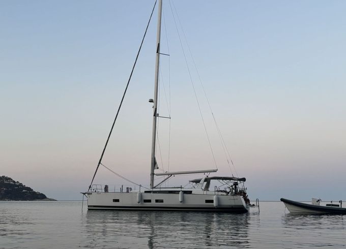 Sailboat Beneteau Oceanis 55 17m