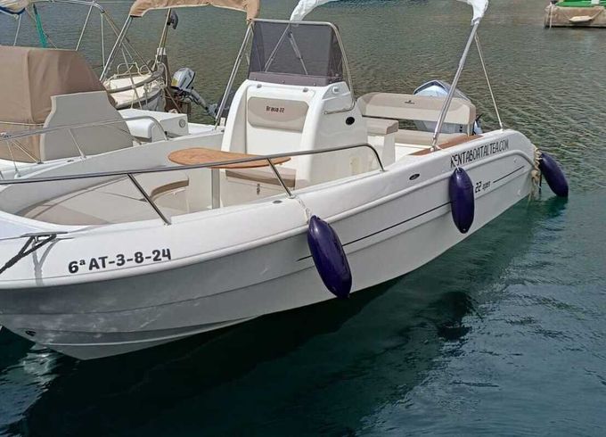 Motorboat Mingolla 22 115hp