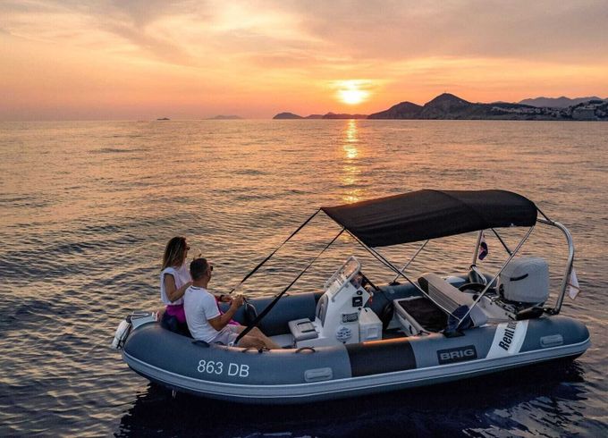 RIB Wakeboard,skii, tender Boat 40hp