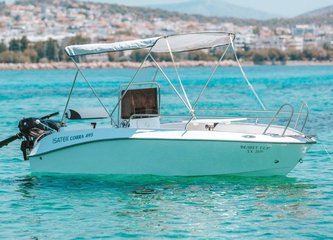 Boat without licence  Cobra 495 30hp