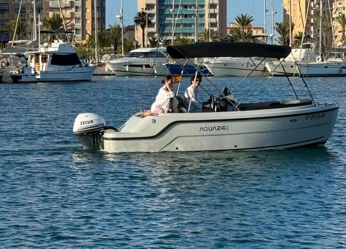 Boat without licence  Aqua 515 15hp