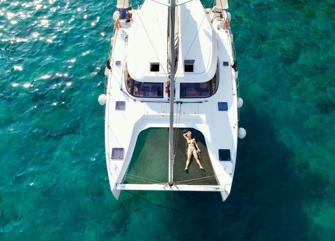 Luxury 45ft Catamaran Balos Lagoon and Gramvousa (08:30–3:30pm)
