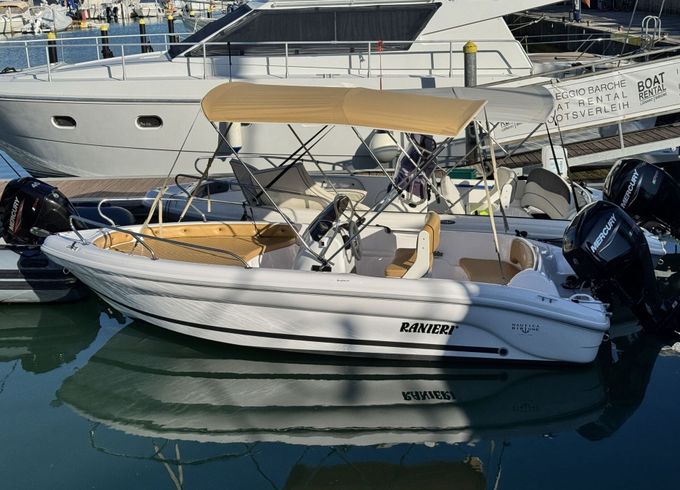 Boat without licence  Ranieri Shark 17 40hp