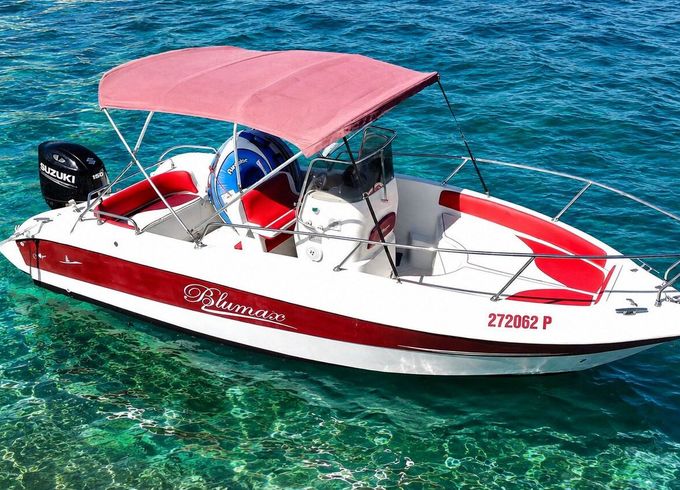 Motorboat Tancredi Blumax 150hp