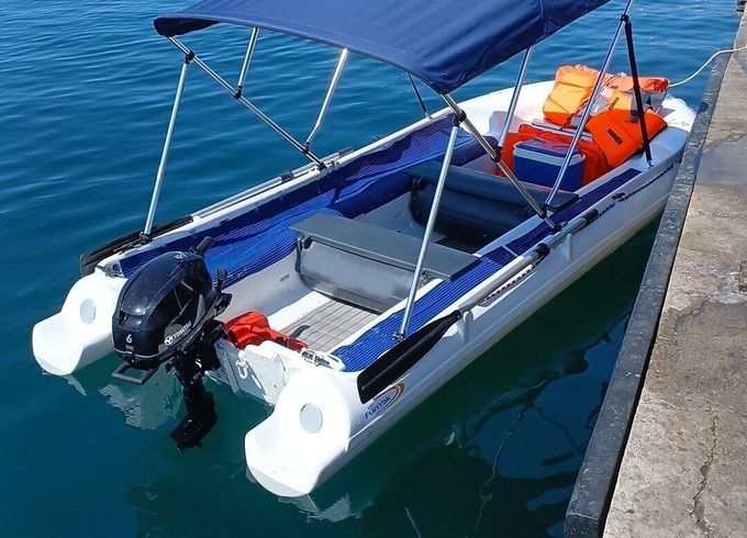 Boat without licence  Fun yak Sécu 13 6hp