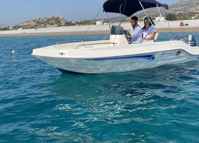 Boat without licence  Poseidon Proteus