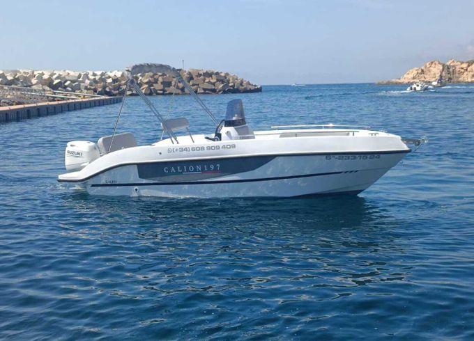 Motorboat CALION 197 100hp