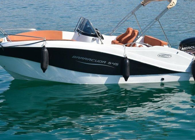 Motorboat Oki Boats Barracuda 545 115hp