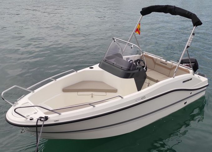 Boat without licence  Quicksilver B452 Doris (without licence) 15hp