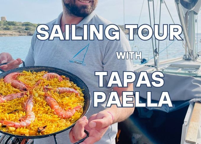 Sailboat Excursiones privadas con Paella 12.5m
