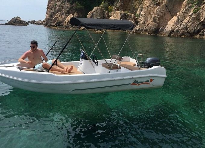Boat without licence  VORAZ 450 15hp