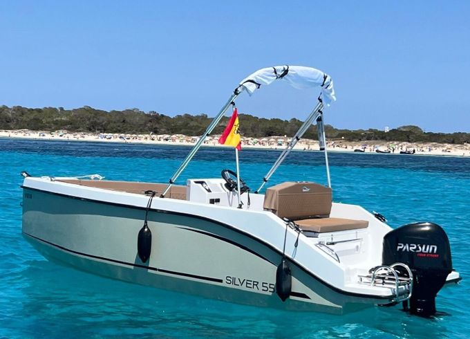 Motorboat SILVER YACHT 555 60hp