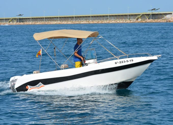 Boat without licence  VORAZ 500 15hp