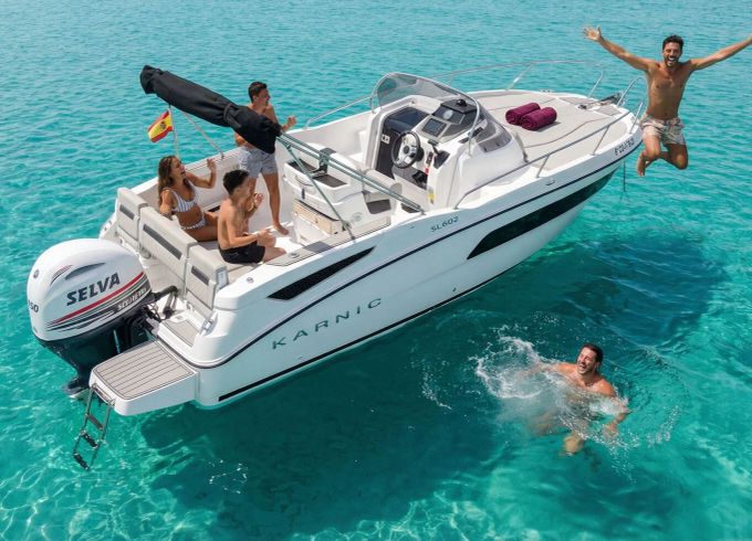 Motorboat Karnic Sl 602 150hp