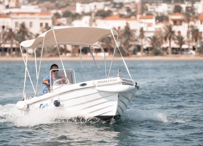 Boat without licence  Poseidon 450 30hp