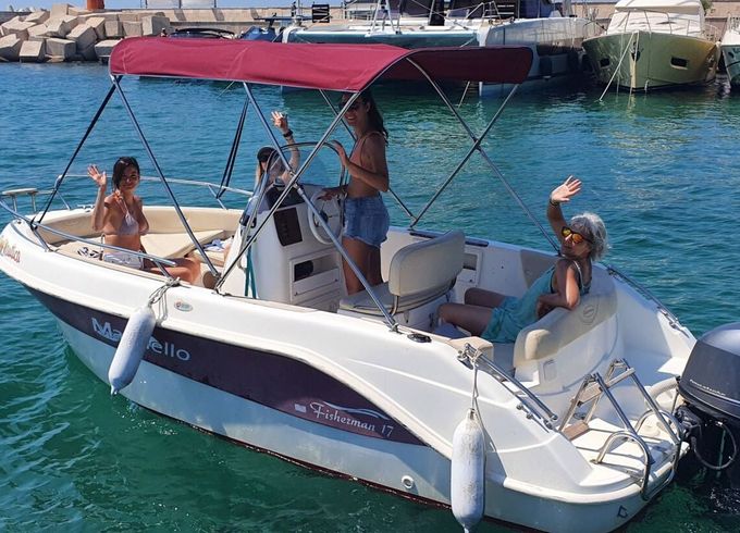 Boat without licence  Donautica Marinello Fisherman 40hp
