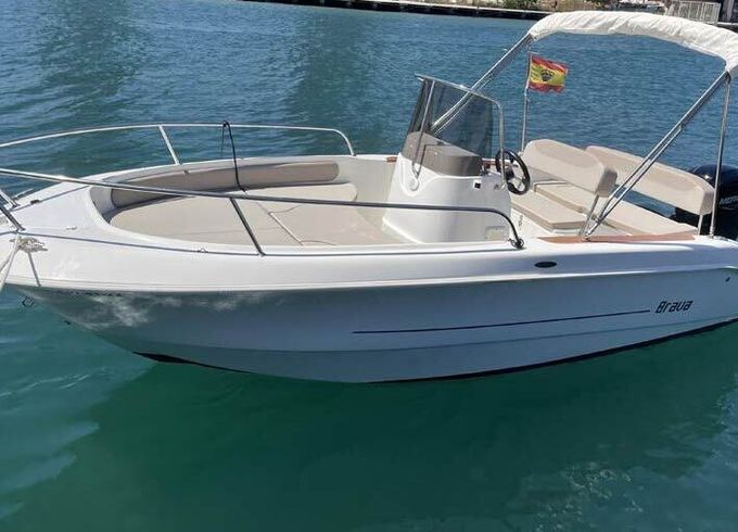 Motorboat Mingolla Brava 19 80hp