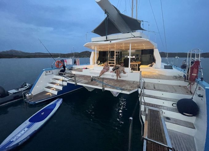 Catamaran set marine set one 20m