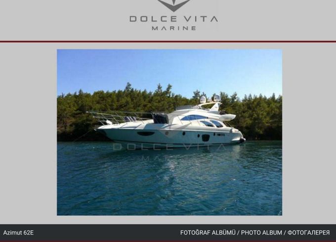 Gulet Azimut 62 e 20m