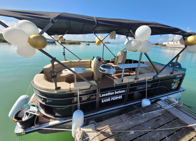 Boat without licence  SMART LINER PONTON 18 6hp