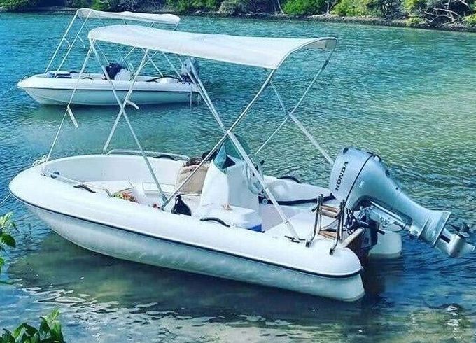 Boat without licence  rigiflix cap 370 6hp