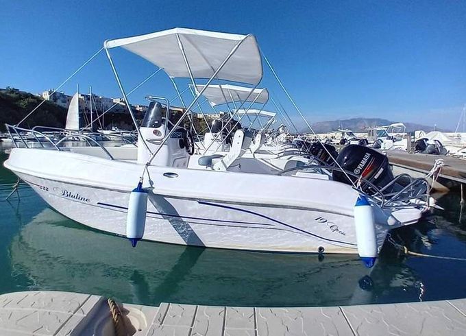 Boat without licence  Blueline 19 Open 40hp