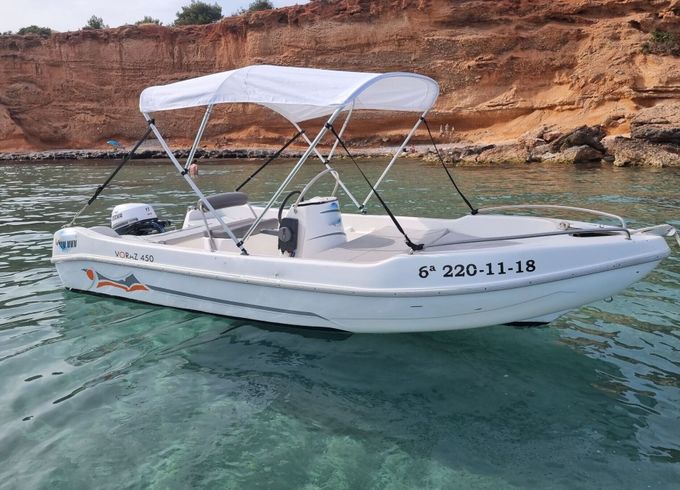 Boat without licence  Voraz 450 25hp
