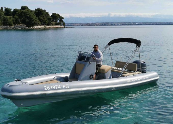RIB Bura 6,7 step 130hp