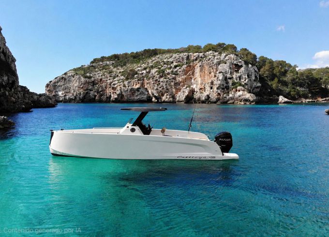 Motorboat cattleya x6 115hp