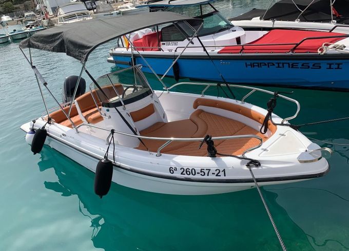 Motorboat Ranieri Voyaguer 19 100hp