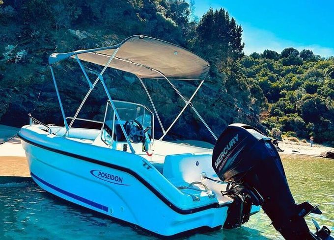 Motorboat Ranieri Blue water 30hp
