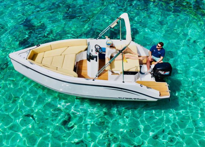 Boat without licence  SILVER 555 15hp