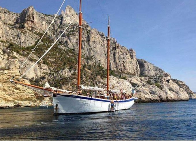 Sailboat Goelette 27 27m