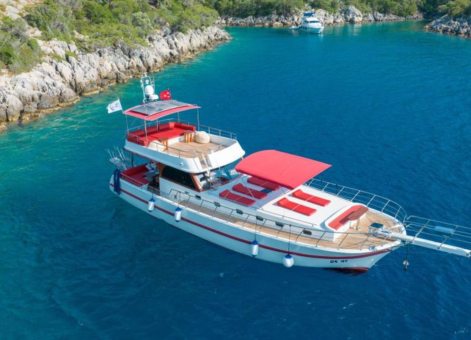 Gulet Luxury gulet with a capacity of 6 people in Gocek 2023 18m