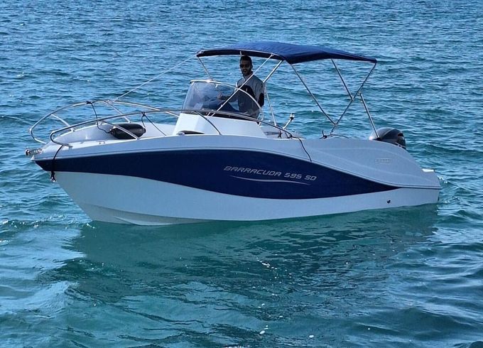 Motorboat Barracuda 595 Sundeck 130hp