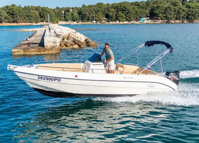Motorboat Gaia 22 Open 150hp