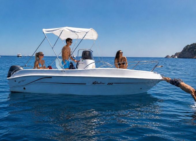 Motorboat Tancredi Blumax