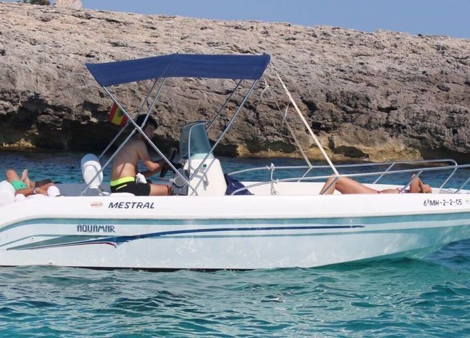 Motorboat aquamar 20 100hp
