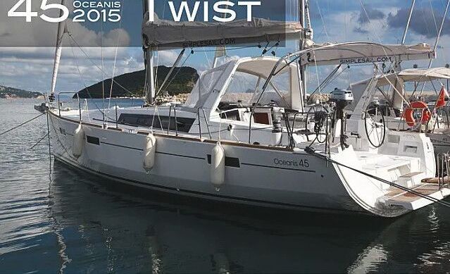 Sailboat Oceanis 45 (4 cabins) 13m
