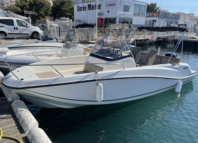 Motorboat Quicksilver 675 open 150hp