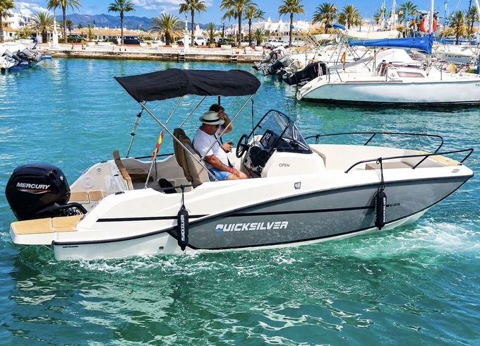 Motorboat Quicksilver Activ 605 Open MÁLAGA 115hp