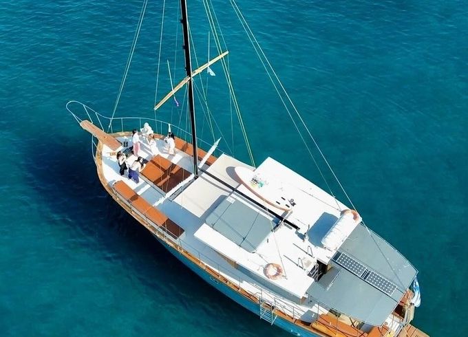 Sailboat Greece Wooden luxury motorsail 18m